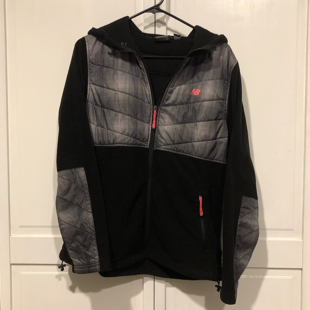 New Balance - Fleece Zip Up Jacket - LARGE